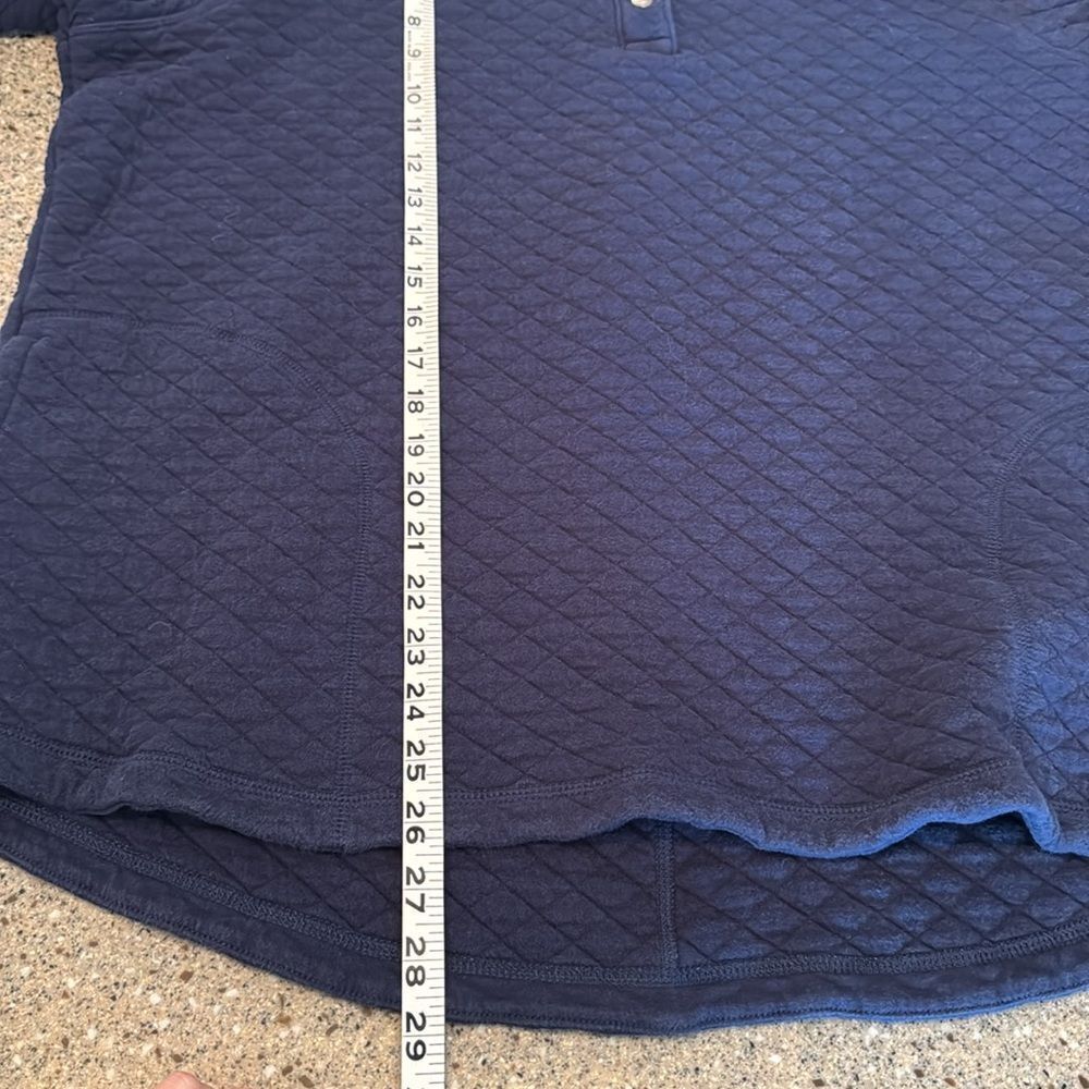 DULUTH Trading Company Quilted Snap Pullover Sweatshirt - Picture 10 of 12